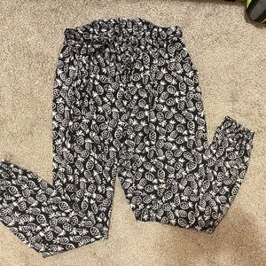 Pineapple pajama pants